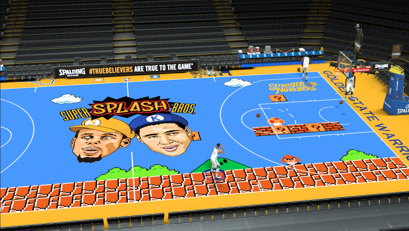 NLSC Forum • Downloads Super Splash Bros GSW Court